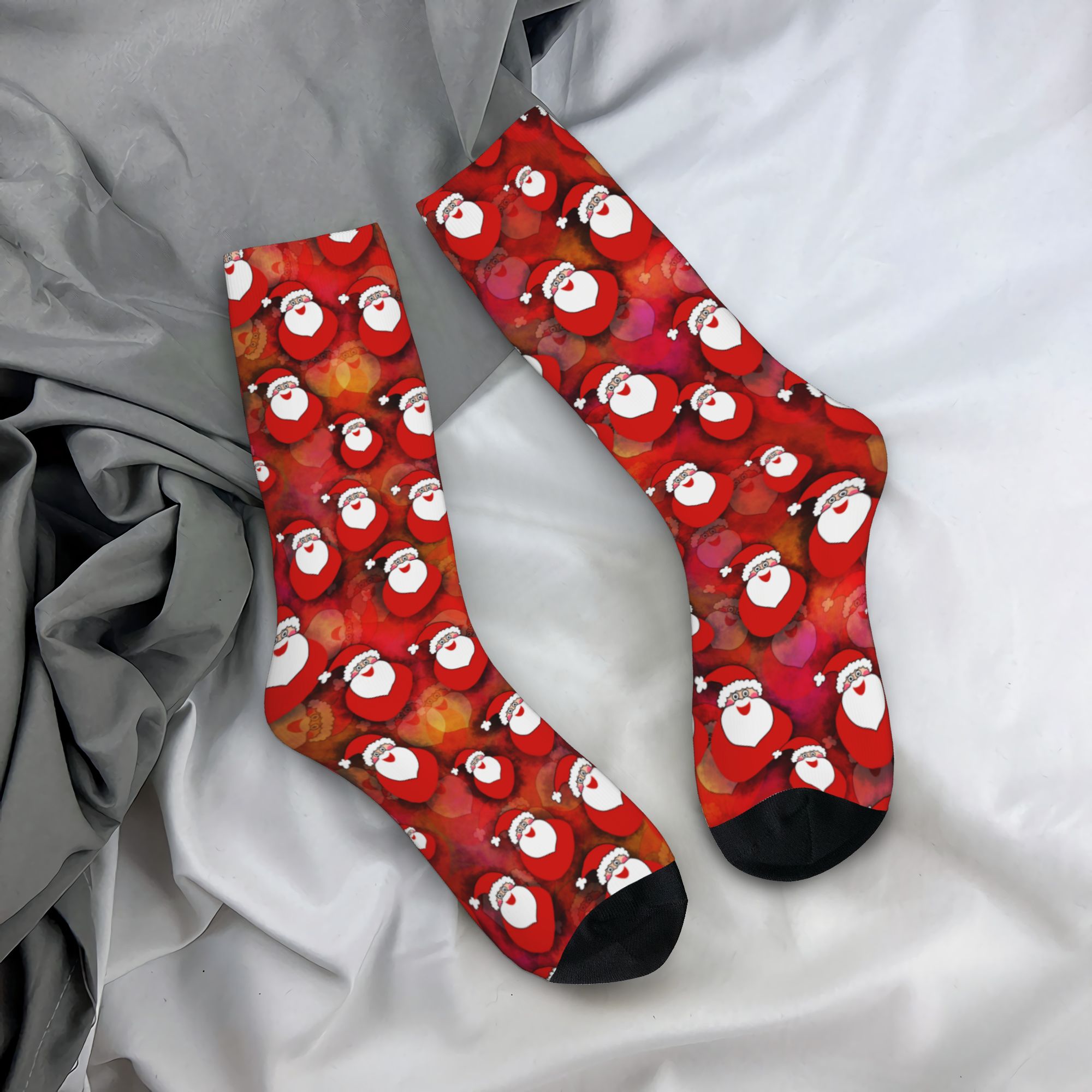 Özel Noel Baba Noel Tatili Hed - Dress Sock Men incelemesi ve fiyatı