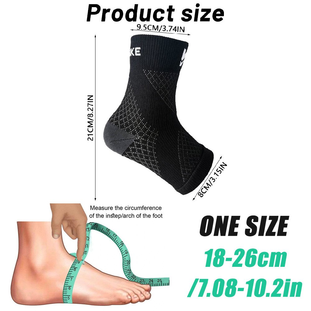 1 Çift Hafif Nefes Alabilen Ay - Ankle Brace Sock incelemesi ve fiyatı
